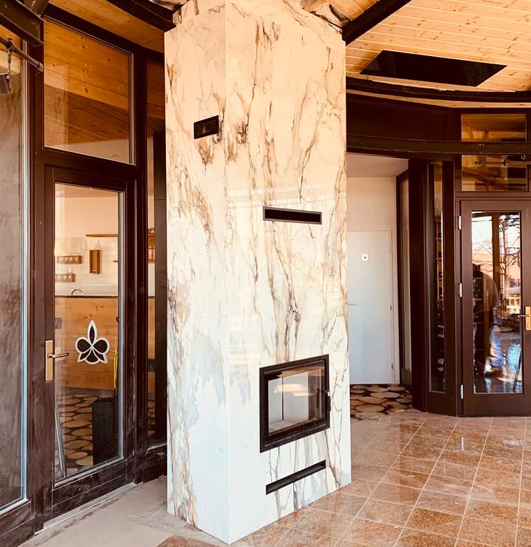 Krbové obložení - realizace 1